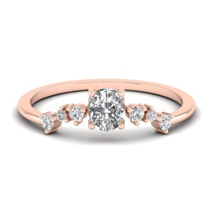 Bagues en or massif 14 carats de qualité supérieure REYES avec diamant de laboratoire HPHT CVD de 0,46 carat, bijoux exquis pour un cadeau d'anniversaire pour elle - Product Image 1