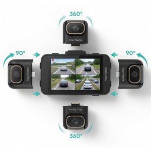 OEM DC-560 4-Channel 3K UHD Dash Cam for Cars 560 <b>Panoramic</b> View GPS 5.8G WiFi & Voice Control Wholesale Car <b>Camera</b> - Product Image 1