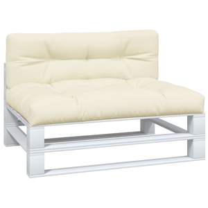 Cojín Grande para Paleta 100% Poliéster, Cojines y Almohadas para Exteriores, Color Crema - Product Image 3