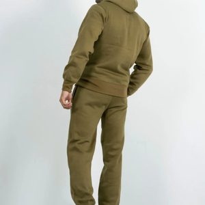 Chándal 2 en 1 con Capucha para Hombre, 100% Algodón, Forro Polar, Transpirable, Bolsillos Ocultos, Estilo Casual para Otoño - Product Image 2