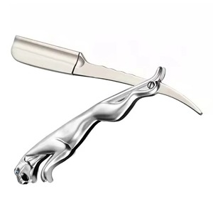Navaja de Afeitar Profesional de Seguridad, Herramienta de Afeitado Recta de Acero Inoxidable de Alta Calidad, Fabricante Mayorista - Product Image 2