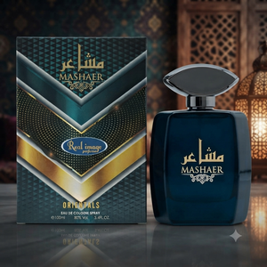 Perfumes Nayaab Mashaer Oriental Luxury Eau De Cologne Spray 100ml Aroma Amaderado de Larga Duración Unisex Amigable con la Piel - Product Image 4