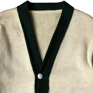 Wholesale Custom Logos On Unisex Collegiate Acrylic <b>Cardigans</b> <b>Sweaters</b> Embroidered Letters Knitted Stuff Sororities - Product Image 2