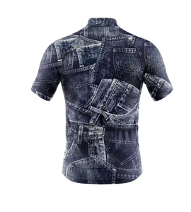 Maillot de cyclisme d'été pour hommes, manches courtes, tout-terrain, vêtements de cyclisme pour équipe de descente en moto - Product Image 4