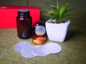 Film d'étanchéité en aluminium anti-déversement à livraison rapide du fabricant vietnamien, couvercle thermoscellable, bouchon de bouteille de sécurité, doublure en aluminium SAM LAN Die - Product Image 2