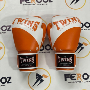 Guantes de Boxeo Hechos a Medida, de Cuero Vacuno Genuino, Color Blanco Plateado, para Muay Thai, para Adultos, Gran Venta - Product Image 4
