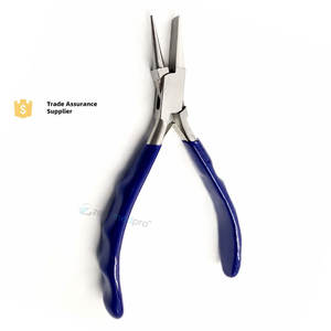 Pince à bec plat et rond en acier inoxydable de haute qualité, outil de précision pour la fabrication de bijoux, idéale pour le bobinage, la création de boucles et la pliage de fils (OEM) - Product Image 3