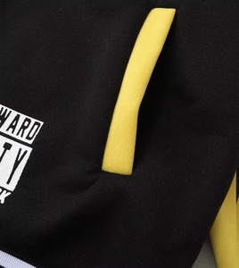 Custom Varsity <b>Leather</b> <b>Jacket</b> Men Embroidered Patches Wool Body Genuine Cowhide Sleeves OEM ODM Sample Service Available - Product Image 6