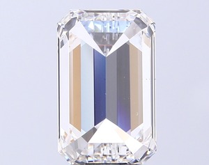 Diamant blanc de laboratoire taille émeraude, époustouflant, 5,02 carats, couleur E, clarté VS2, avec une excellente finition pour une joaillerie de luxe audacieuse. - Product Image 2