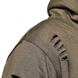 <b>Top</b> Quality Custom Made Men <b>Distressed</b> Tracksuits Set Customized 100% Cotton Made Men <b>Distressed</b> Tracksuits - Product Image 4