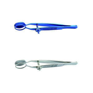 Pinzas Chalazion de Acero Inoxidable, Herramienta Oftálmica Profesional, Pinzas de Precisión para Sujetar Párpados en Procedimientos de Cuidado Ocular - Product Image 2