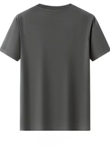 Camiseta Gráfica de Algodón Personalizada de Alta Calidad para Hombre, con Estampado de "Never Give Up", Estilo Urbano, Manga Corta, Corte Ajustado, Informal, para Verano - Product Image 2