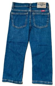 <span class=keywords><strong>Pantalon</strong></span> long en jean personnalisé pour garçon et adulte, coupe droite-regular-slim, couleur unie, 5 poches, fournisseur du Bangladesh. - Product Image 2