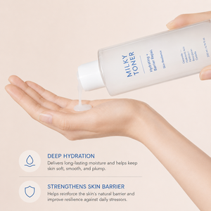 Tónico Facial Coreano Minimalista con Leche, Hidratación y Cuidado de la Barrera Cutánea para Piel Sensible, Fórmula con Ceramida y Ácido Hialurónico - Product Image 3