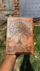 <b>Tree</b> of Life Seven Chakra Leather Journal Handmade Spiritual Notebook Embossed Diary Writing <b>Book</b> for Meditation Yoga Travel and - Product Image 3
