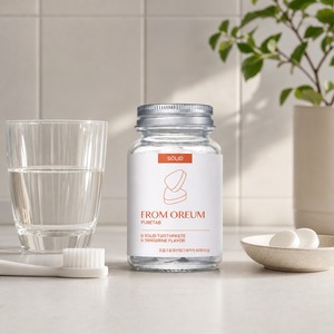 [DE OREUM] Selección de Regalos de Viaje, Pasta de Dientes Sólida con Sabor a Mandarina de Jeju para Compradores al por Menor - Product Image 2
