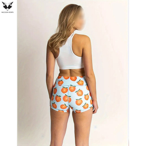 Nuevo Producto: Shorts de Yoga de Cintura Alta para Mujer, Cintura Elástica Ajustable, Transpirables, para Gimnasio y Yoga - Product Image 2
