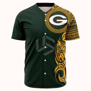 Maillot de baseball 100% polyester en taille adulte, maillot personnalisé, couleur unie, uniforme d'équipe de baseball, service OEM - Product Image 3