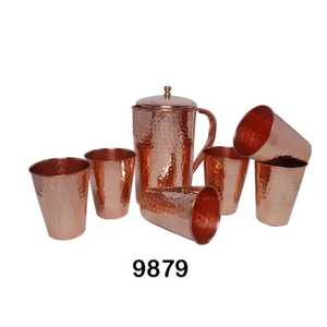 Ensemble de tasses Moscow Mule en cuivre martelé avec poignée et paille, vaisselle en cuivre brillant pour cocktails et bar à domicile - Product Image 4