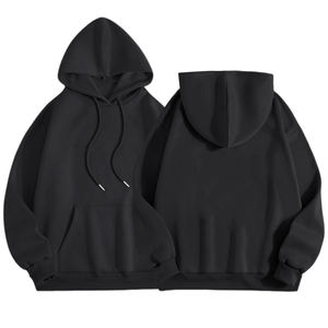 Custom <b>Men's</b> <b>Pullover</b> Hoodie Premium Cotton Fleece Oversized Casual Streetwear Hoodie OEM ODM Wholesale Manufacturer - Product Image 1