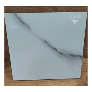 ตัวอย่างกระเบื้องพอร์ซเลนสีขาว Statuario สำหรับผู้นำเข้า B2B ขนาด 60x60 ซม. (600x600 มม.) และ 60x120 ซม. (600x1200 มม.) - Product Image 5