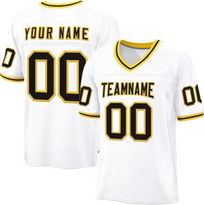 Camiseta de Fútbol Americano, Tejido Transpirable que Absorbe la Humedad, Sublimación de Tinta, Proveedor de Logotipos Personalizados OEM, Ropa Deportiva Resistente y Transpirable para Equipos - Product Image 1