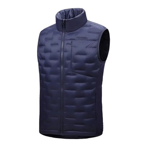 Winter Man <b>White</b> Duck Down <b>Vest</b> <b>Men</b> Waterproof Windproof Casual Sleeveless <b>Vests</b> Man Multi Pocket Warm Pullover Style - Product Image 4