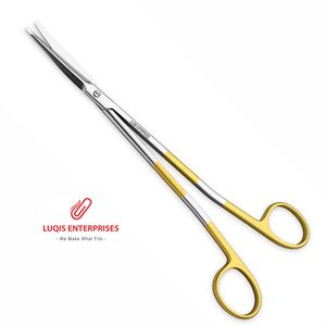 Tijeras Facelift Kaye Freeman Curvas Dentadas de Carburo de Tungsteno, Instrumento Quirúrgico de Acero Inoxidable, Herramienta Cosmética de Precisión - Product Image 4