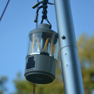 Linterna LED HYUGA para Camping, Doble Función, con Colgador, Tres Modos de Color Ambiental, Cinco Niveles de Brillo, Clasificación IP20, USB - Product Image 3