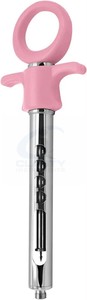 CLASTY INSTRUMENTS Jeringa Ginecológica de Acero Inoxidable con Mango Rosa, Instrumento Manual para Cirugía Clase I, Reutilizable y Autoclavable 1 - Product Image 5