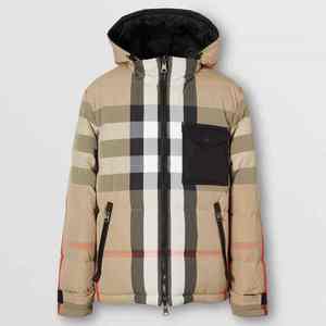 Veste en duvet pour homme, personnalisable avec un design rétro luxueux et un style décontracté tendance, veste à capuche imperméable pour l'hiver - Product Image 1