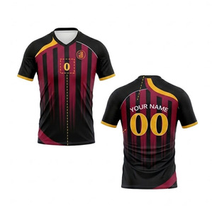 เสื้อรักบี้พรีเมียมคุณภาพสูงสั่งทำพิเศษ แขนสั้น ระบายอากาศได้ดี แห้งเร็ว ดีไซน์แบบซับลิเมชั่น สำหรับชุดกีฬาฝึกซ้อมและทีม - Product Image 1