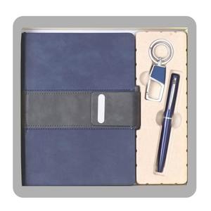 Porte-cartes en cuir gaufré au design unique, porte-clés, stylo personnalisé, coffret cadeau d'entreprise, ensemble cadeau d'affaires disponible au meilleur prix - Product Image 1