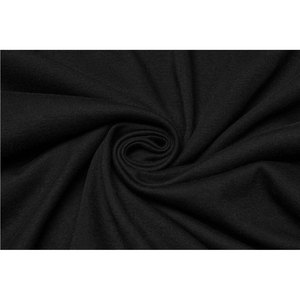 Gilet pour homme noir gothique punk à capuche, style décadent, en maille tricotée, coupe ajustée, avec empiècements en similicuir - Product Image 5