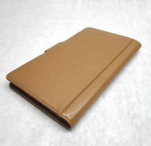 Genuine Leather Travel Booklet <b>Document</b> Passport Organizer Wallets RFID Protected Fashionable Button Coin Purse Trendy Low Costs - Product Image 4