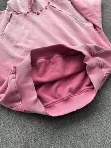 Sudadera con Capucha de Invierno para Mujer de Alta Calidad, Lavado Ácido, 100% Algodón, Color y Talla Personalizables, Superventas, Servicio OEM - Product Image 5