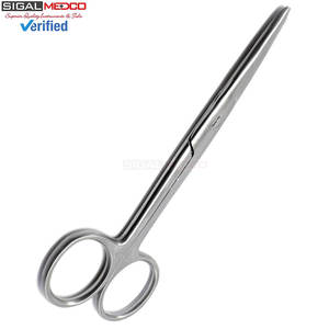 กรรไกรผ่าตัด Mayo แบบตรง ขนาด 5.5 นิ้ว ปลายทู่/ปลายมน ทำจากสแตนเลสสตีล ใช้ด้วยมือ สำหรับการผ่าตัด ได้รับการรับรองมาตรฐาน CE สำหรับการตัดเนื้อเยื่ออย่างแม่นยำ - Product Image 4