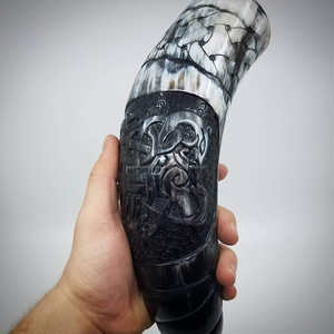 Cornes à boire personnalisées corne de buffle corne à boire naturelle polie pour la maison et le bureau par Tayyab Handicraft - Product Image 6