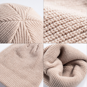 Gorro de Punto Unisex Harry Johnson de Color Sólido, 100% Acrílico, Diseño Casual con Borde, para Adultos, 56-58CM, Etiqueta Personalizada Disponible - Product Image 5