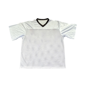 Nouveau design, maillot de football américain personnalisé, respirant, grande taille, uniforme de sport, 100% polyester, short antibactérien - Product Image 6