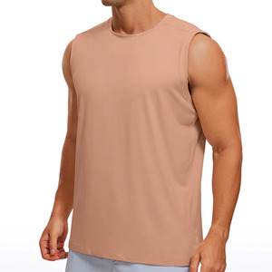 Débardeur de sport personnalisé pour homme, respirant, 100 % coton, tissu extensible doux, col rond, sportif, 275 GSM, vêtements de fitness - Product Image 3