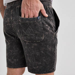 Pantalones Cortos de Verano para Hombre, Estilo Moderno, Lavado Ácido, de Algodón, Ropa Casual para Hombre en Venta - Product Image 3