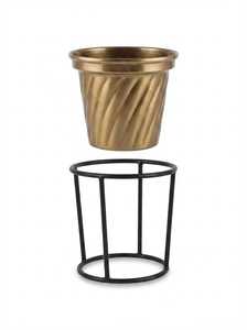 Support de Plante Succulente Rond Moderne en Fer Doré de Qualité Supérieure, Accessoire de Jardinage pour Jardins Domestiques - Vente Chaude - Product Image 2