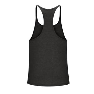 Débardeur en tricot uni pour homme, col rond, style décontracté, noir - Product Image 6