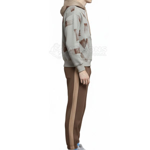 Everyday Men Tracksuit Smooth Feel Quality Made Comfortable Sports Wear Set For Men Fine Quality - Product Image 3