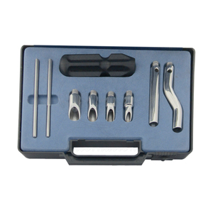 Kit de 9 Elevadores Dentales Burgess Wolf Tooth con Cabeza en Forma de V, Acero Inoxidable con Acabado Satinado, Reutilizables, con Caja de Plástico - Product Image 3