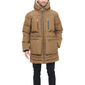 Manteau d'hiver matelassé long de qualité supérieure, unisexe, résistant à l'eau, avec logo personnalisé, fournisseur d'usine OEM ODM pour unisexe - Product Image 5