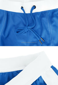 Custom Applique Embroidery French Terry Gym <b>Shorts</b> Mid Waist <b>Zip</b> Cargo Joggers with Mesh for Fitness Athletic Workout - Product Image 6