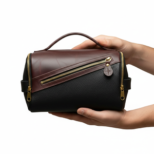 กระเป๋าใส่เครื่องสำอางสำหรับเดินทางผู้ชาย แบบพกพา ทรงสี่เหลี่ยม ผ้าแคนวาส  กระเป๋าจัดระเบียบอเนกประสงค์  กระเป๋าแต่งหน้าสั่งทำพิเศษ มีจำหน่าย - Product Image 1