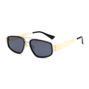 Gafas de Sol de Metal Poligonal con Protección UV, Modelo 2026, para Hombre y Mujer, Tendencia en Actividades al Aire Libre, RTS - Product Image 1